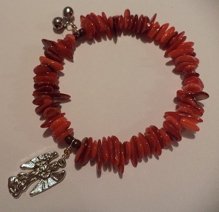 Pulsera sencilla concha Arcangel