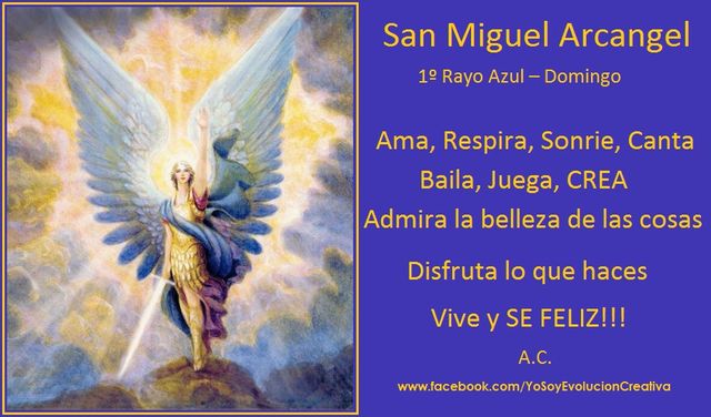 1º Rayo - Azul - Miguel Arcangel - Dia Domingo
