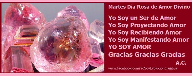 3º Rayo - Rosa - Amor Divino